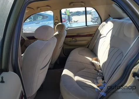 2000 Mercury Grand Marquis Gs from USA, damaged, VIN 2MEFM74W7YX743398